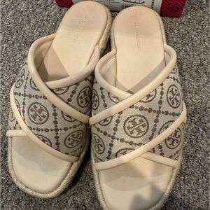 Tory Burch Espadrille Slides